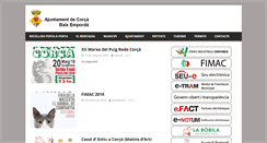 Desktop Screenshot of corca.cat